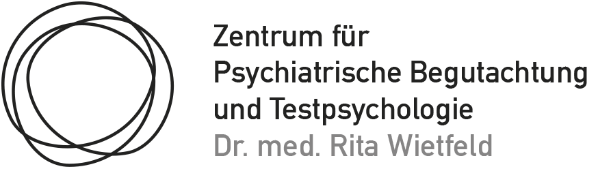 Logo Zentrum für Psychiatrische Begutachtung  und Testpsychologie Dr. med. Rita Wietfeld